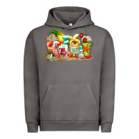 Summer Vibes Coffee Cups Urban Hoodie | Teevron