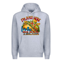 Heather Grey im just here for the tacos Premium Hoodie - CTS Tumbler Store