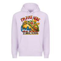 Lilac im just here for the tacos Premium Hoodie - CTS Tumbler Store
