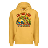 Mustard im just here for the tacos Premium Hoodie - CTS Tumbler Store