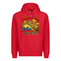 Red im just here for the tacos Premium Hoodie - CTS Tumbler Store