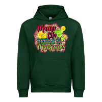 Forest Green mama cita needs a margarita Urban Hoodie - CTS Tumbler Store