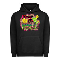 Pigment Black mama cita needs a margarita Urban Hoodie - CTS Tumbler Store