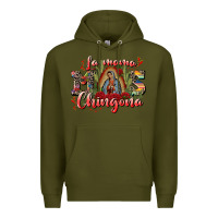 Army Green la mama mos chingona Premium Hoodie - CTS Tumbler Store