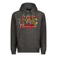 Charcoal Heather la mama mos chingona Premium Hoodie - CTS Tumbler Store