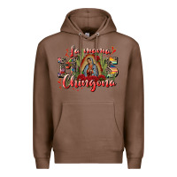 Chestnut la mama mos chingona Premium Hoodie - CTS Tumbler Store