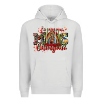Dove Grey la mama mos chingona Premium Hoodie - CTS Tumbler Store