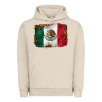 Pigment French Oak mexican and leopard flag Urban Hoodie - CTS Tumbler Store