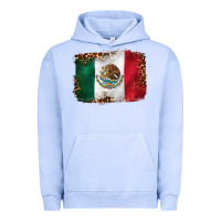 Pigment Grape Ice mexican and leopard flag Urban Hoodie - CTS Tumbler Store