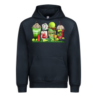 Navy tennis coffee cups Urban Hoodie - Zillion Design Studio