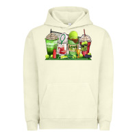 Pigment Pistachio tennis coffee cups Urban Hoodie - Zillion Design Studio
