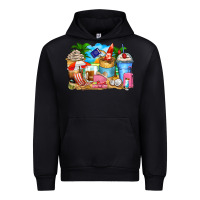 Black travel coffee cups Urban Hoodie - Zillion Design Studio