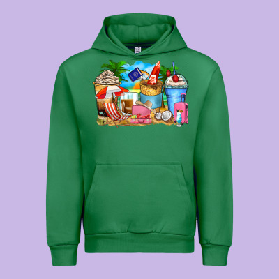 Travel Coffee Cups Urban Hoodie Designed By Zillion Design Studio