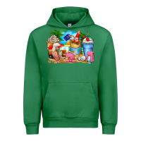 Emerald travel coffee cups Urban Hoodie - Zillion Design Studio