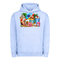 Pigment Grape Ice travel coffee cups Urban Hoodie - Zillion Design Studio