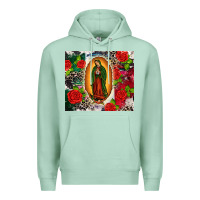 Seafoam Lady of Guadalupe Premium Hoodie - CTS Tumbler Store