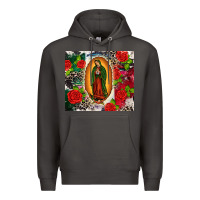 Smoke Lady of Guadalupe Premium Hoodie - CTS Tumbler Store