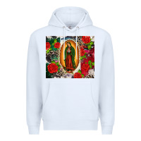 White Lady of Guadalupe Premium Hoodie - CTS Tumbler Store