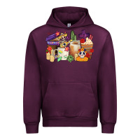 Mauve Wine mexican dia de los muertos coffee cups Urban Hoodie - CTS Tumbler Store