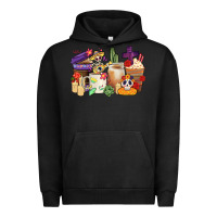 Pigment Black mexican dia de los muertos coffee cups Urban Hoodie - CTS Tumbler Store