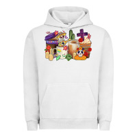Pigment Lunar Rock mexican dia de los muertos coffee cups Urban Hoodie - CTS Tumbler Store