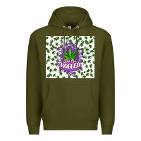 Army Green keep one rolled weed Premium Hoodie - CTS Tumbler Store