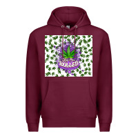 Burgundy keep one rolled weed Premium Hoodie - CTS Tumbler Store