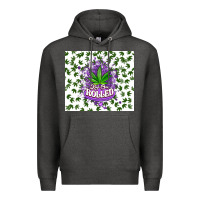 Charcoal Heather keep one rolled weed Premium Hoodie - CTS Tumbler Store