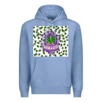 Colony Blue keep one rolled weed Premium Hoodie - CTS Tumbler Store