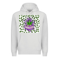 Dove Grey keep one rolled weed Premium Hoodie - CTS Tumbler Store