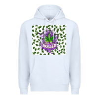 White keep one rolled weed Premium Hoodie - CTS Tumbler Store