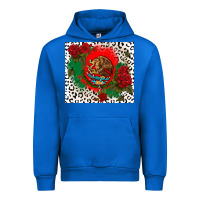 Cobalt mexican flag and roses Urban Hoodie - CTS Tumbler Store