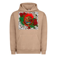 Pigment Burro mexican flag and roses Urban Hoodie - CTS Tumbler Store