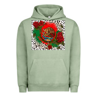Pigment Oil Green mexican flag and roses Urban Hoodie - CTS Tumbler Store