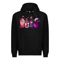 Black wednesday and enid coffee cups Premium Hoodie - Zillion Design Studio