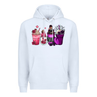 White wednesday and enid coffee cups Premium Hoodie - Zillion Design Studio
