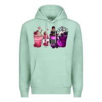 Wednesday And Enid Coffee Cups Premium Hoodie | Teevron