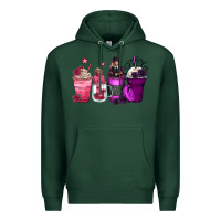 Sports Green wednesday and enid coffee cups Premium Hoodie - Zillion Design Studio