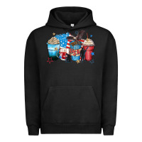 Pigment Black usa coffee cups Urban Hoodie - Zillion Design Studio