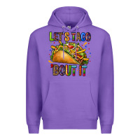 Purple lets taco bout it Premium Hoodie - CTS Tumbler Store