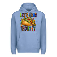 Colony Blue lets taco bout it Premium Hoodie - CTS Tumbler Store