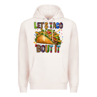 Pale Pink lets taco bout it Premium Hoodie - CTS Tumbler Store