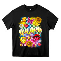 Black Mama Heavy Core Tee - CowhideDigitalArt