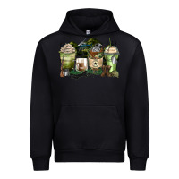 Black veteran coffee cups Urban Hoodie - Zillion Design Studio