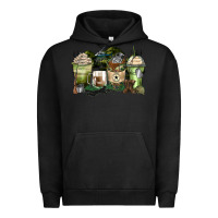 Pigment Black veteran coffee cups Urban Hoodie - Zillion Design Studio