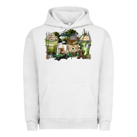 Pigment Lunar Rock veteran coffee cups Urban Hoodie - Zillion Design Studio