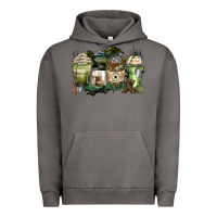Pigment Tornado veteran coffee cups Urban Hoodie - Zillion Design Studio