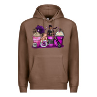 Chestnut wednesday coffee cups Premium Hoodie - Zillion Design Studio