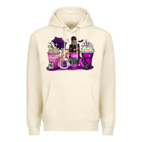 Sandshell wednesday coffee cups Premium Hoodie - Zillion Design Studio