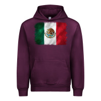 Mauve Wine mexican flag Urban Hoodie - CTS Tumbler Store